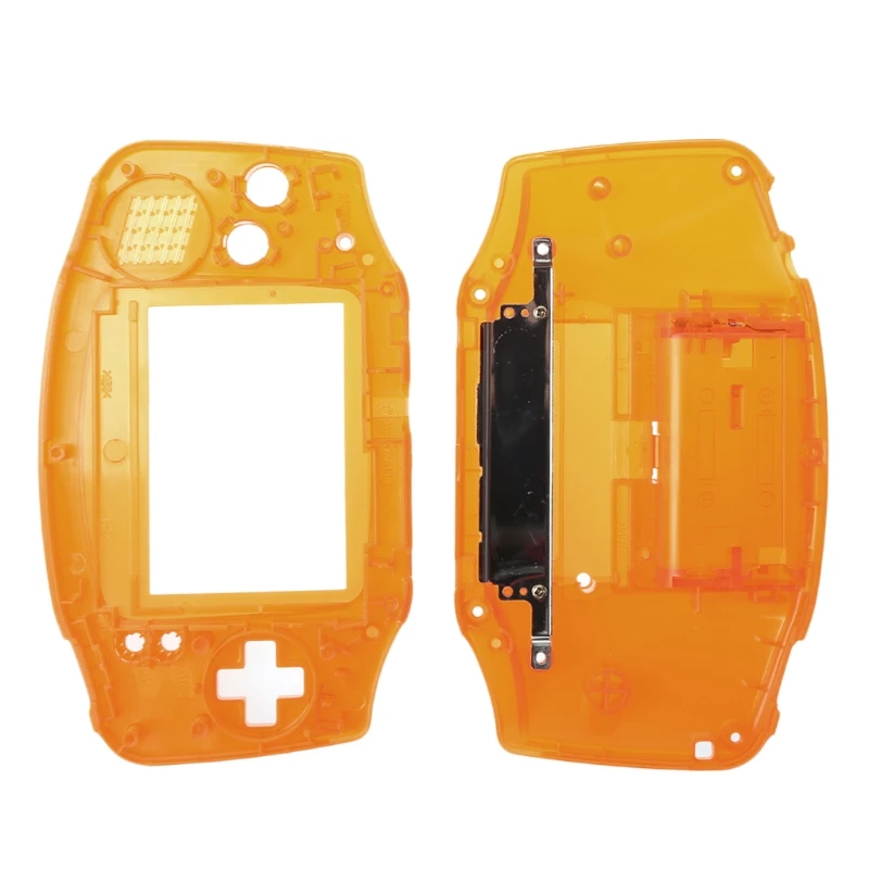 Прозрачный полный набор, чехол, рамка, Комплект запчастей для nintendo GameBoy Advance GBA