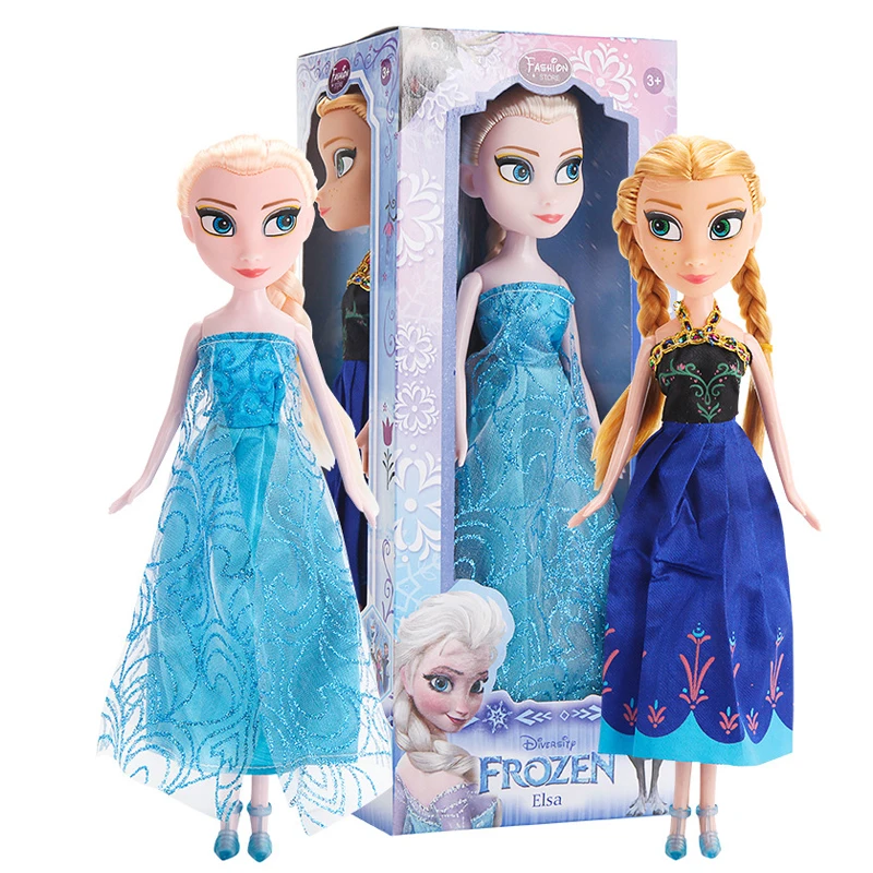 Disney Аутентичные 4 шт./компл. замороженный снег кукла для девочек детские мягкие