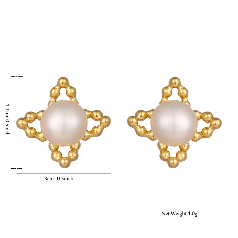 Серьги-гвоздики YMYW женские из меди роскошные стильные изысканные серьги с