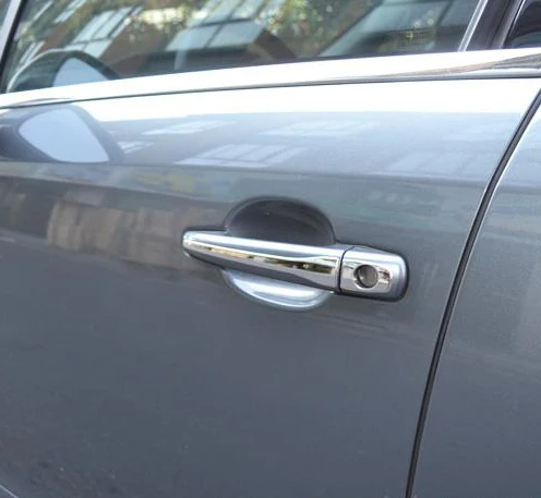 8 шт. внешние Блестки для Citroen Peugeot 3008 308 408|car door|car door handle stickerscar decoration stickers |