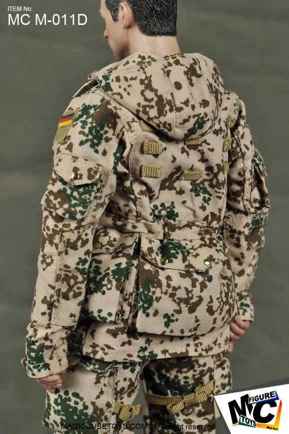 Игрушки MC MCM-011D Ksk-desot Flecktarn Набор для 12 дюймов фигурки DIY