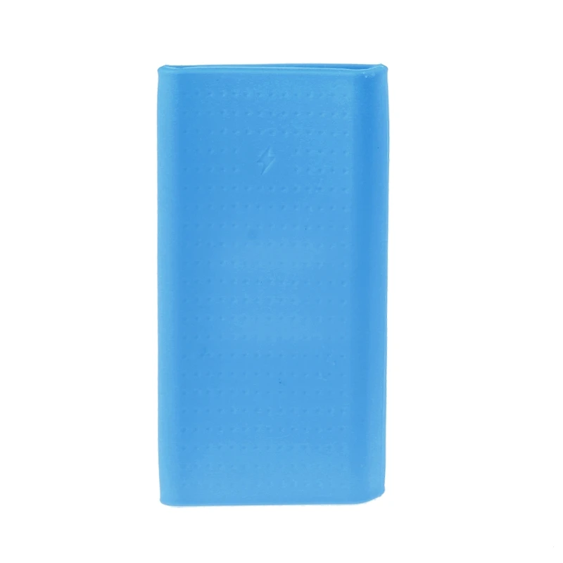Противоскользящий силиконовый резиновый чехол для Xiaomi power Bank 2 20000 mAh протектор