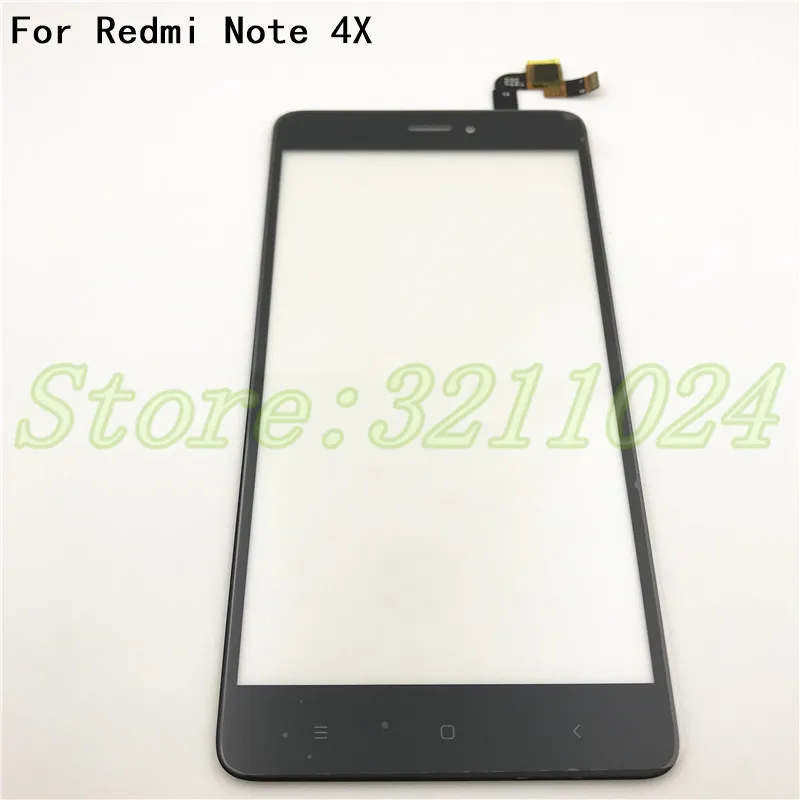 Оригинальный 5 дюйма для Xiaomi Redmi Note4X Note 4X дигитайзер сенсорного экрана стеклянная