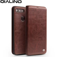 qialino luxury handmade genuine leather cover for huawei honor v20 ultrathin flip case with card slot for huawei honor view 20
