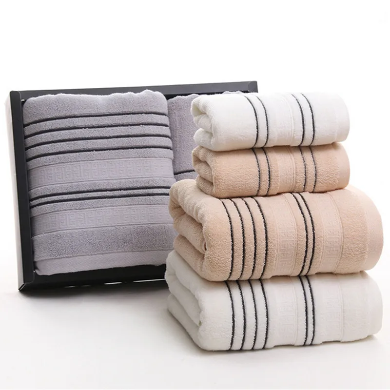 

Free shipping 140X70CM size home hotel 100% cotton bath towel for adult 370 g weight water Absorbent 3 colors