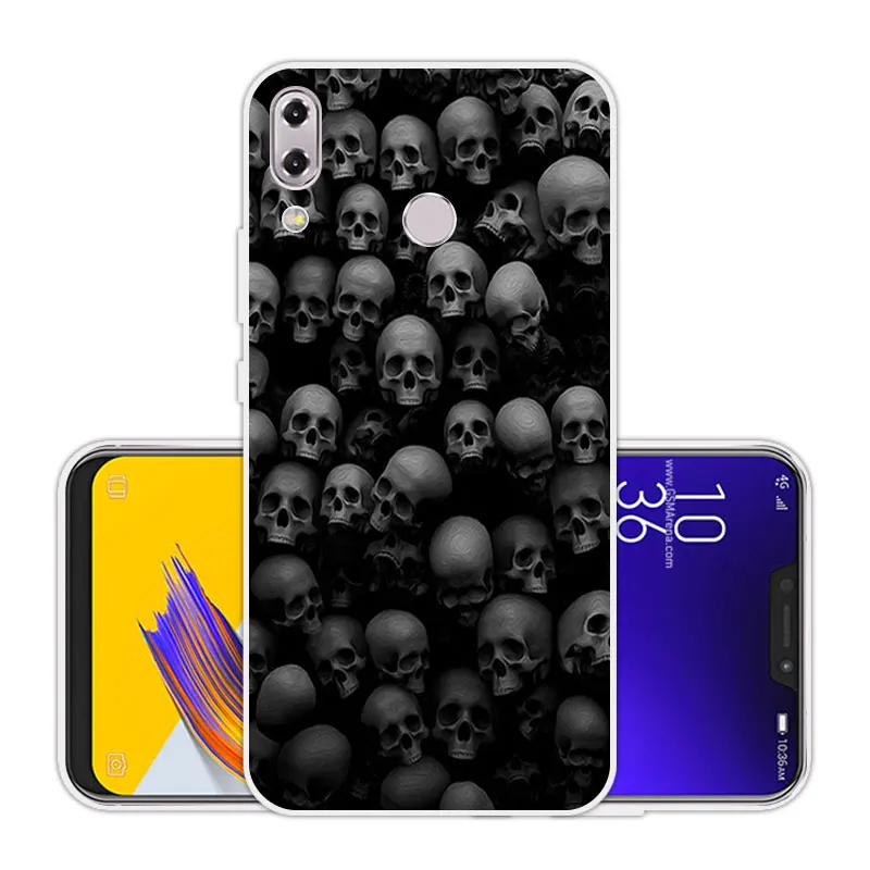 Для Asus Zenfone 5z ZS620KL прозрачные чехлы для телефонов из ТПУ 6 2 &quotдля 5 ZE620KL