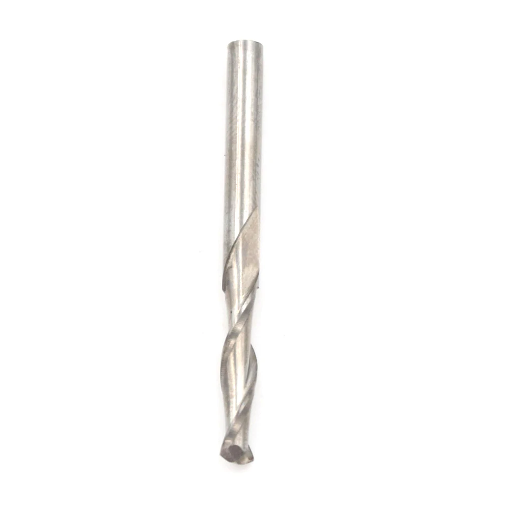 

2pcs 3.175*17*38.5mm Carbide CNC Router Bits Flute End Mill DIY Tools Durable