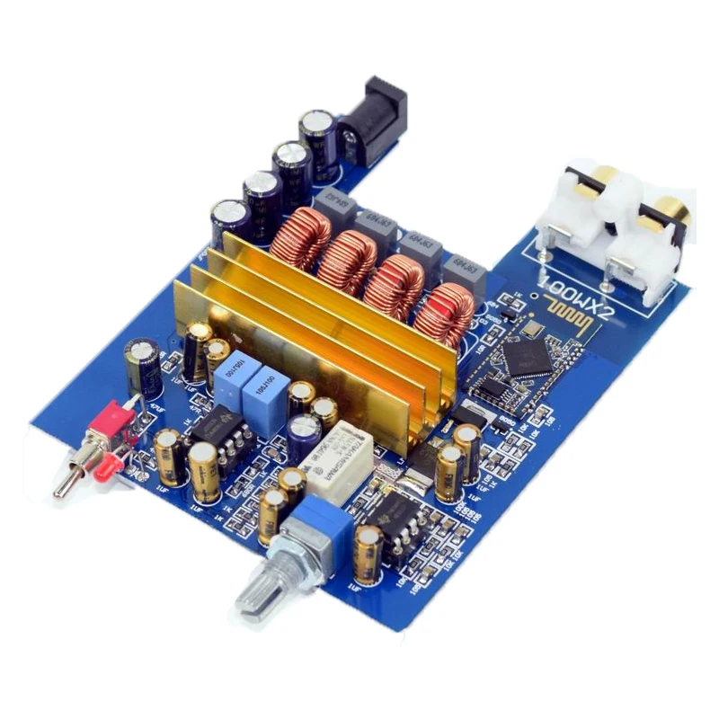 KYYSLB 4A Класс D цифровой усилитель мощности плата TPA3116 2,0 Bluetooth усилитель плата 100 Вт+ 100 Вт импортный чип CSR Bluetooth