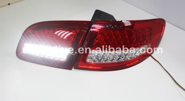Для HYUNDAI Santa Fe светодиодный задний светильник 2006-2010 год Красный Белый Цвет WH