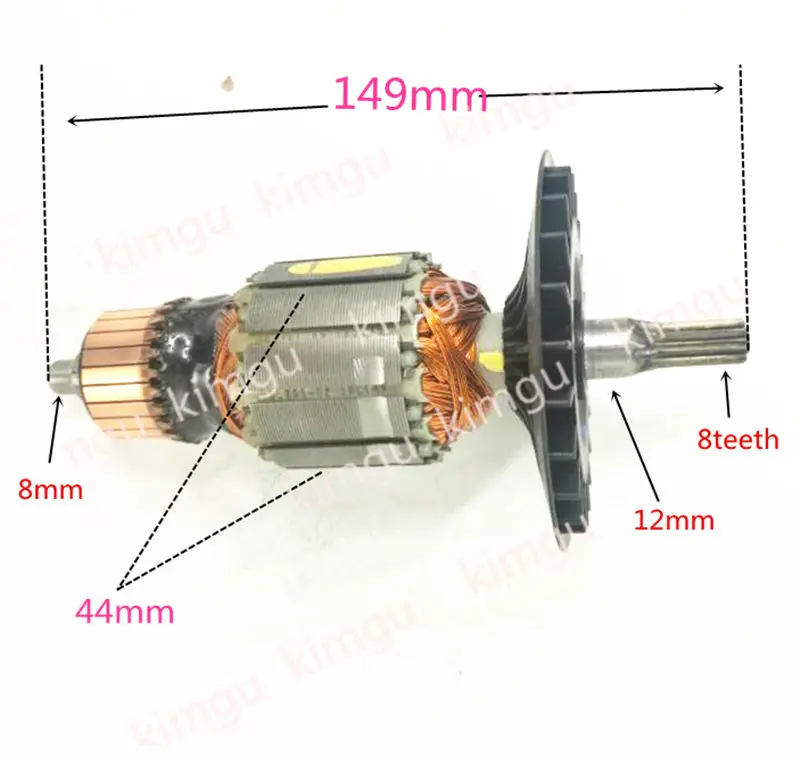 ARMATURE  Replace For Dewalt DW292 DW293 DW294 DWM120K 220-230V Rotor 658751-02 658751-02SV