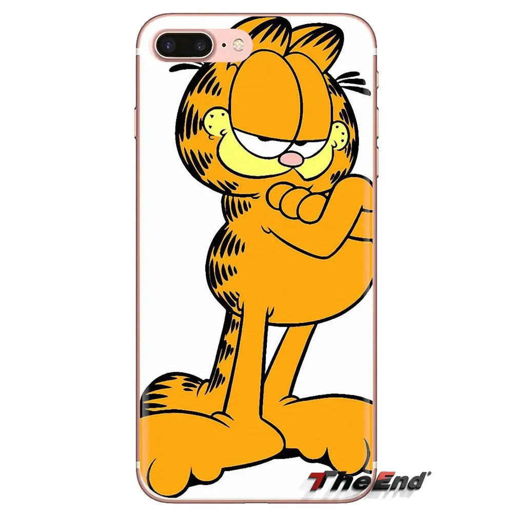 Силиконовый чехол для Xiaomi Redmi 4A S2 Note 3 3S 4 4X5 Plus 6 7 6A Pro Pocophone F1 Take a BERRY Break cartoon Garfield Cat |