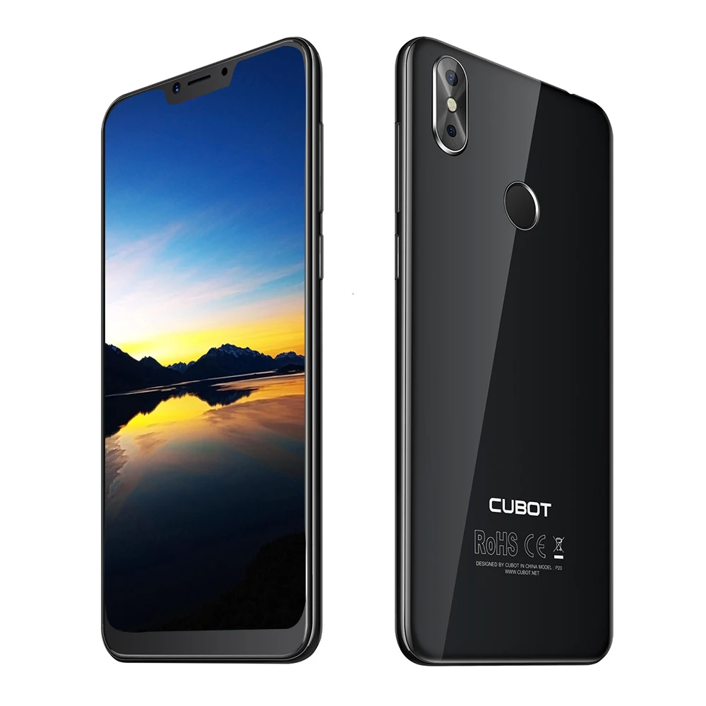 Восстановите Cubot P20 4G Смартфон Android 8 Нотч экран 6 18 дюймов 4 + 64 Гб ПЗУ MT6750T