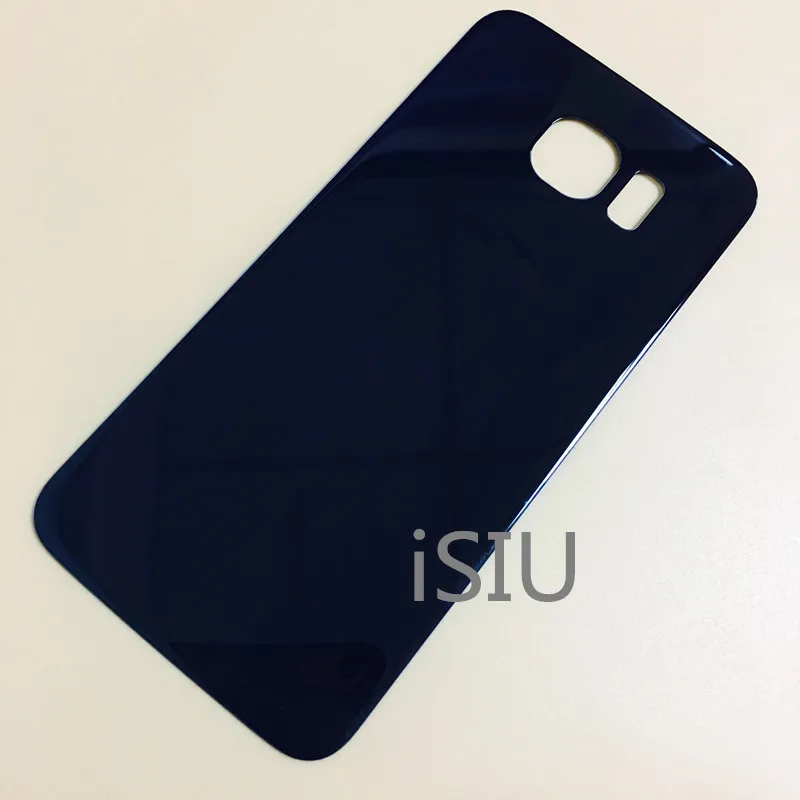 Чехол для батареи для samsung Galaxy S6 edge G920F G920FD G920I G925 G925FQ, задняя крышка, стеклянный чехол, запасные части для корпуса телефона