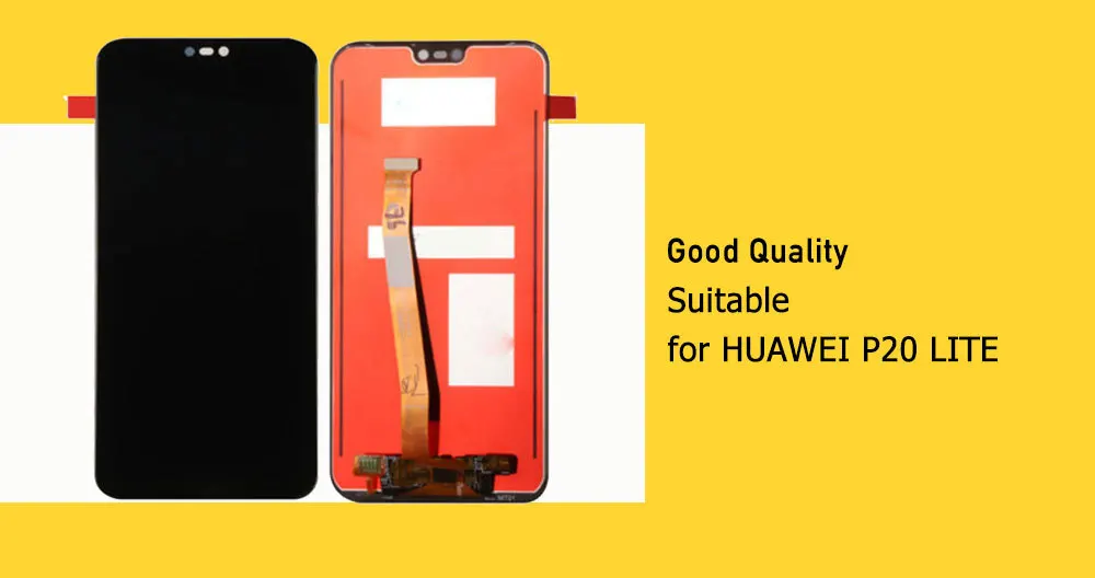 for Huawei P20 Lite LCD Display+Touch Screen Replacement Part Smartphone Accessories Module+TOOLS |