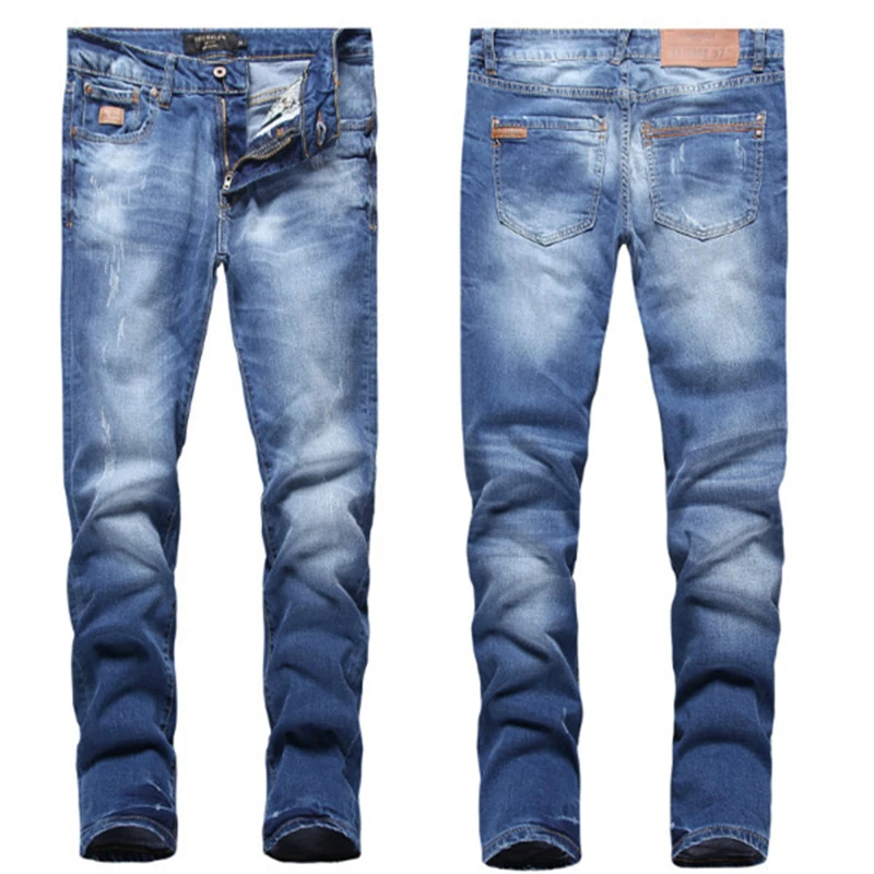 2016 Прибытие Новый Дизайнерские Джинсы Мужчины Характер Повседневная мужская