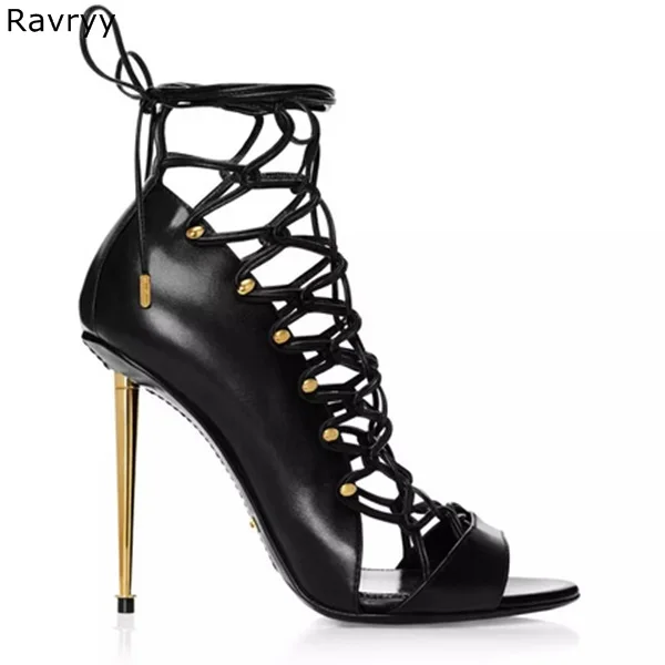 spesifikasi Musim Panas Fashion Biru Tua Wanita Sandal Suede Kulit Renda Seksi Pompa Cut Out Desain Hak Square Wanita Gaun Pesta Sepatu