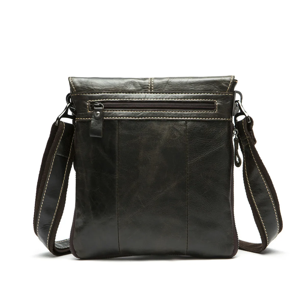 Мужская сумка тоут в стиле ретро Повседневная Деловая кожаная через плечо