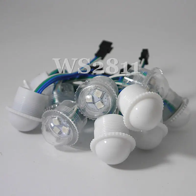 200 шт. 26 мм 3 5050 SMD RGB UCS1903 dc12V полноцветный светодиодный пиксельный светильник IP67
