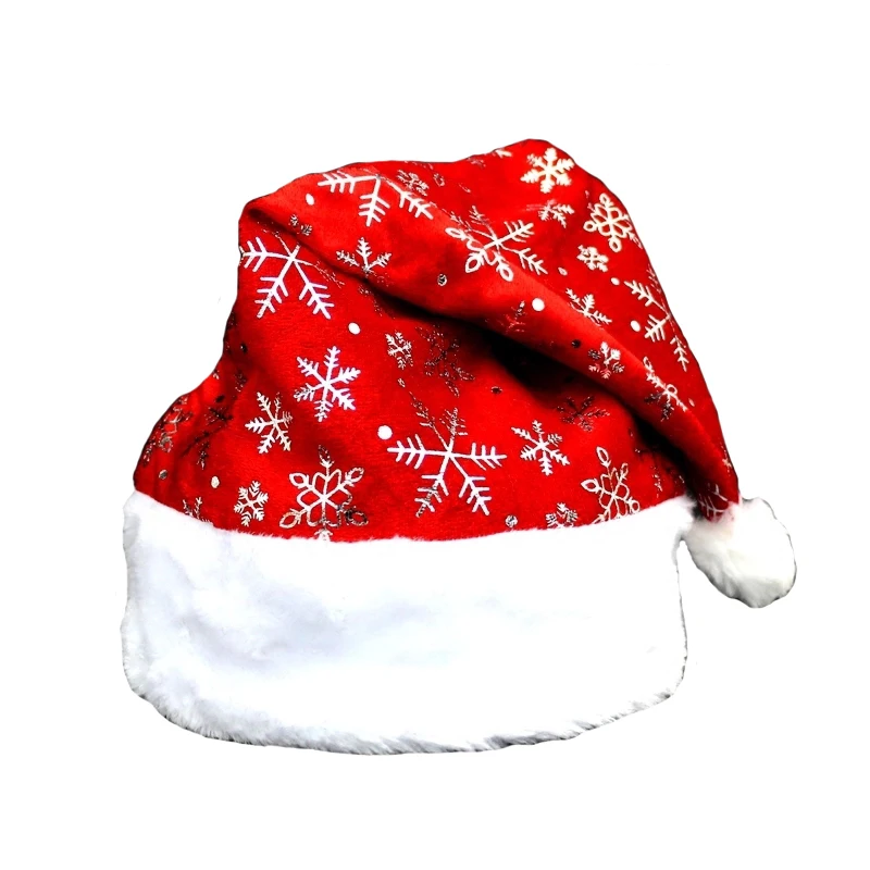 Christmas Ornament Hats Children Headwear Child Hat Adult Cartoon Luminescence | Дом и сад