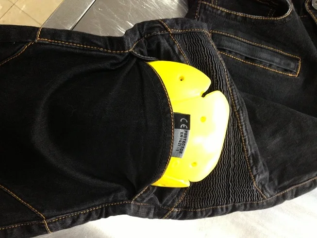 Спортивные безопасные гоночные брюки наколенники защитное скрытое устройство