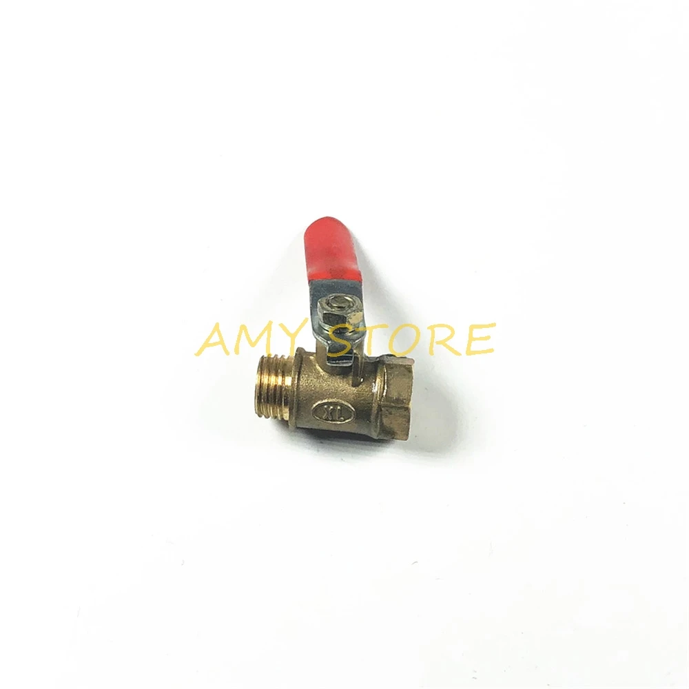 1Pc 1/8&quot 1/4'' 3/8'' 1/2'' Female to Male BSPT Threaded Ball Valve Brass for Air Oil Gas | Обустройство