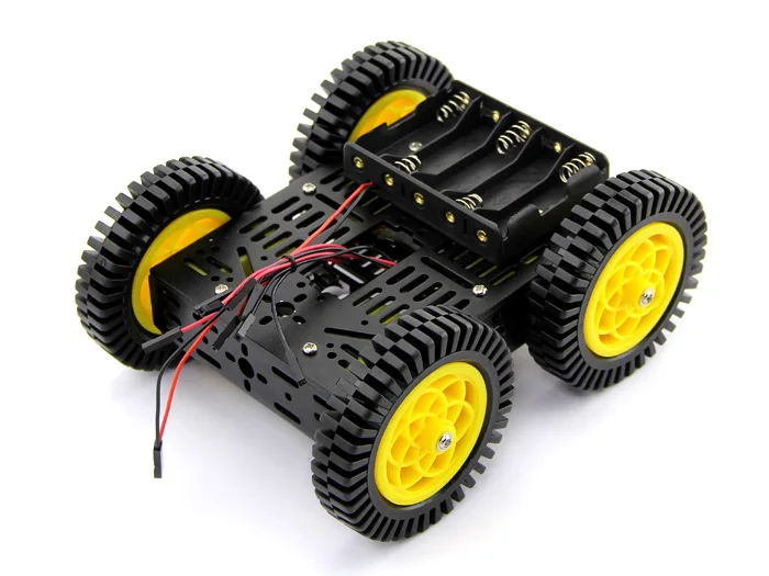 

Multi Chassis-4WD Robot Kit Metal Chassis Quad Robot Kit (ATV versi winder