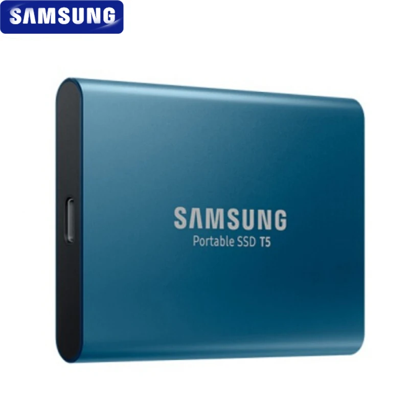 100% Оригинал Samsung T5 портативный SSD 500 Гб USB3.1 внешние твердотельные накопители USB 3 1