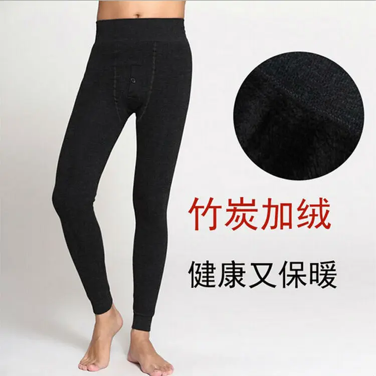 Бесплатная Доставка зима Теплая Мужчины плюс кашемировые леггинсы Леггинсы