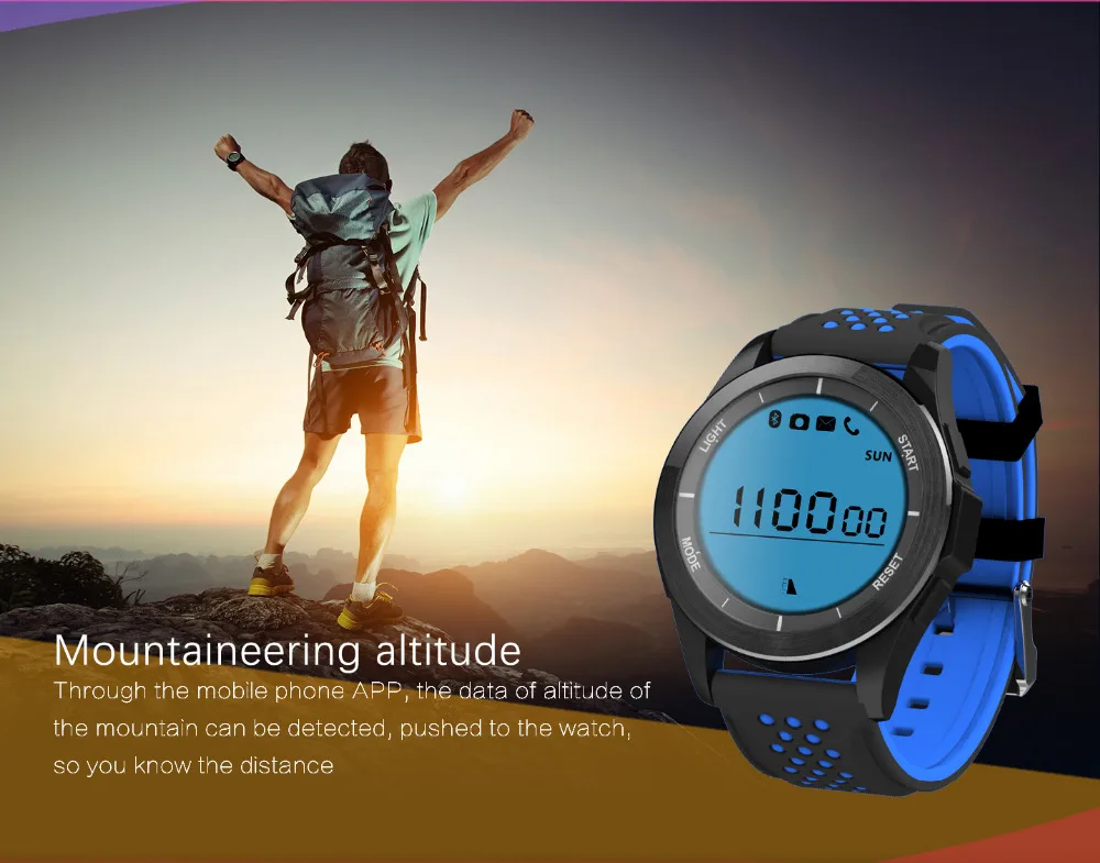 BUMVOR 2018 новый световой Смарт часы браслет IP68 водонепроницаемый Smartwatch открытый