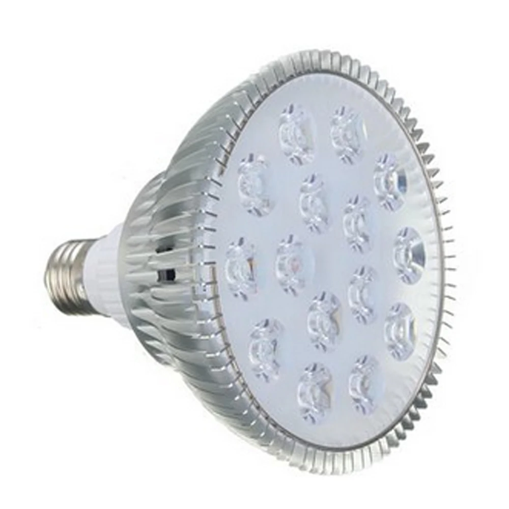 E27 45 Вт AC85-265V красный 660нм 630нм синий 450нм мощный светодиодный светильник для растений для гидропонной светодиодной системы