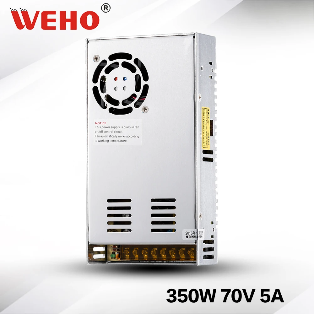 (S 350 70)350 Вт постоянное напряжение 5a Светодиодный источник питания 70 в