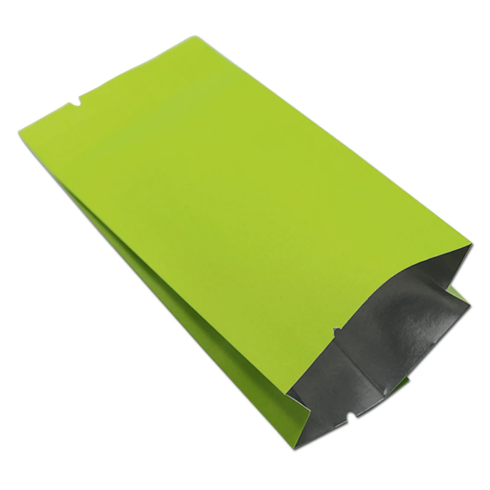 100 шт. упаковочные пакеты из крафт бумаги с открытым верхом|Подарочные сумки и