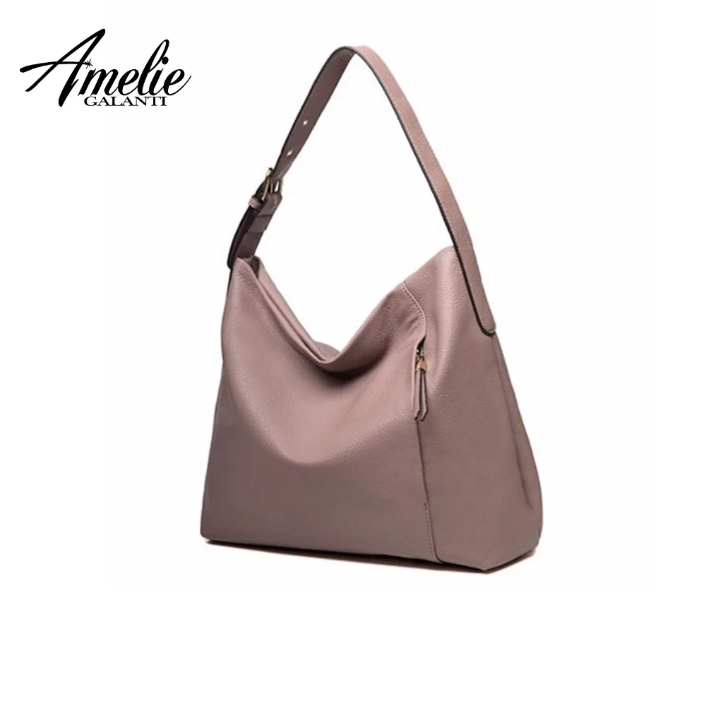 AMELIE GALANTI Half Moon женская сумка из мягкой искусственной кожи женские сумки модные
