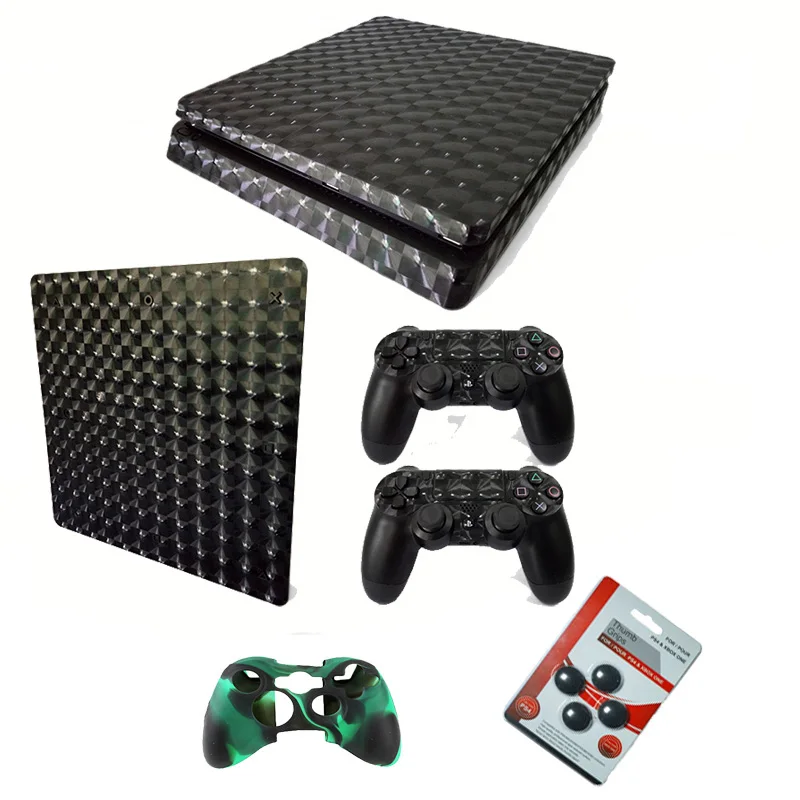 Pro игры теги хоста Прохладный скины контроллер наклейки с Кепки PS4 тонкий 3D