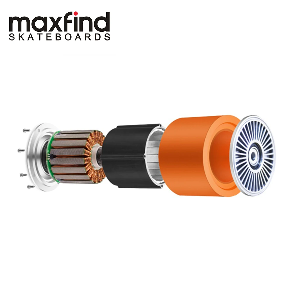 Maxfind 90 мм Электрический скейтборд HighSpeed Drive бесщеточный концентратор мотор 500 Вт
