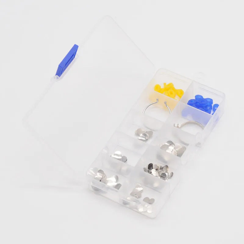 1 коробка стоматология клиника секционные Контурные матрицы матричное кольцо Delta