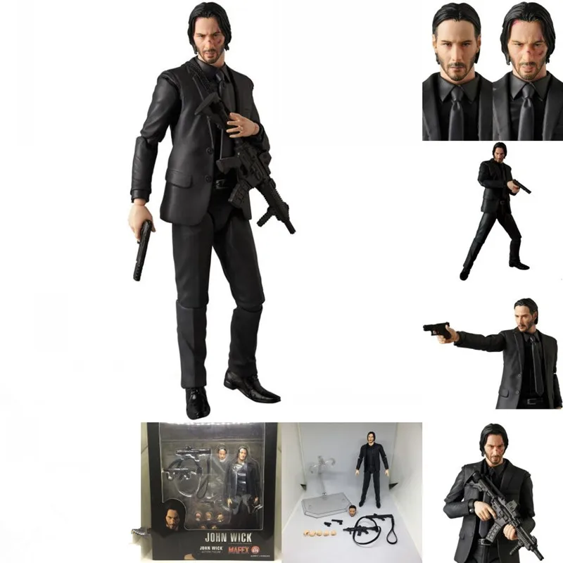 Экшн фигурка JOHN WICK Mafex 070 ПВХ 15 см|Игровые фигурки и трансформеры| |