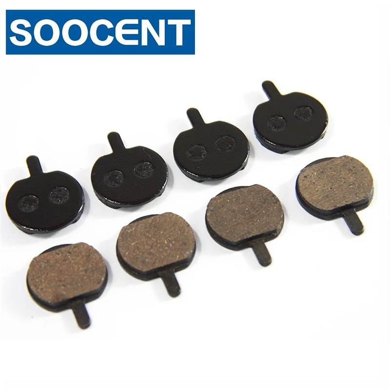 4 пары (8 шт.)/партия полуметаллические тормозные колодки для дисковых