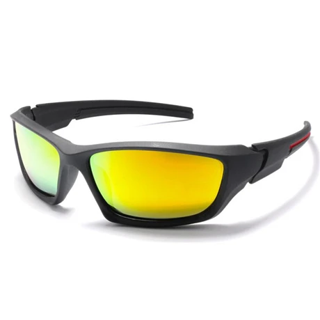 Новое поступление поляризованные солнцезащитные очки мужские солнцезащитные очки спортивные женские брендовые дизайнерские Oculos De Sol с оригинальным - Цвет линз: red