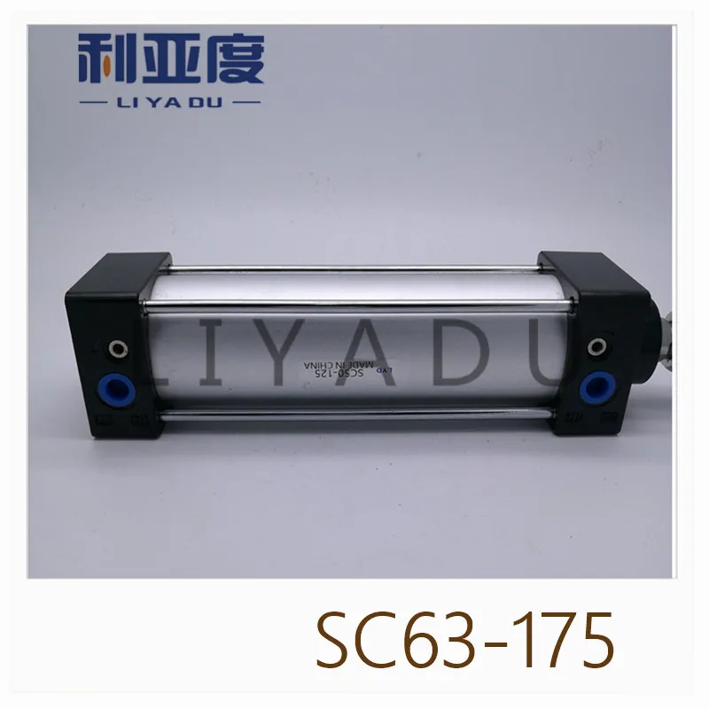 

SC63*175 Rod aluminum alloy standard cylinder SC63X175 pneumatic components 63mm Bore 175mm Stroke