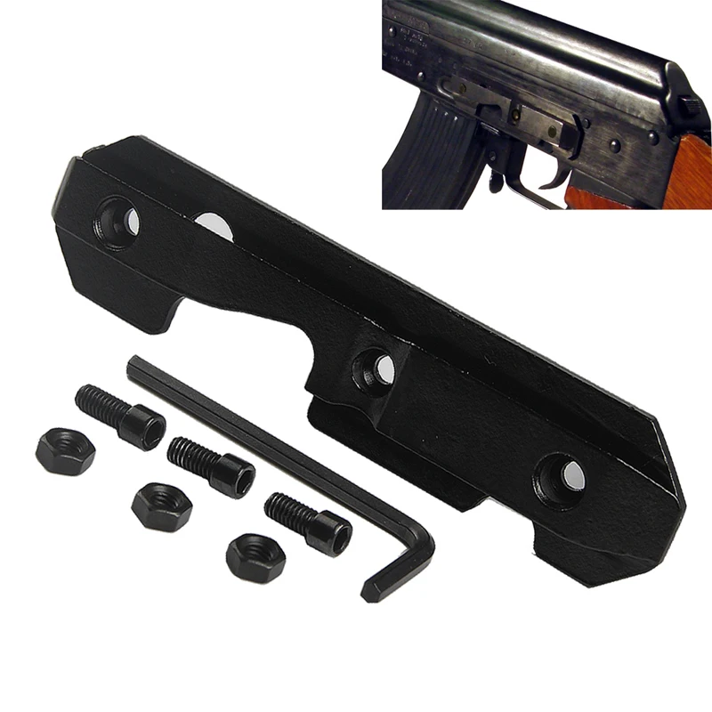 Тактическая стальная боковая пластина ласточкиного хвоста подходит