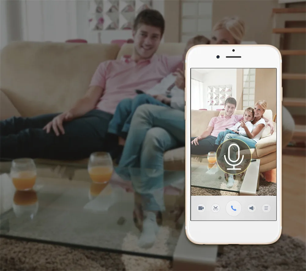 360 домашний мини-Камера 720 P Full HD IP Камера 32G Wi-Fi капли воды Беспроводной безопасности Камера инфракрасное Обнаружение движения 2-способ аудио