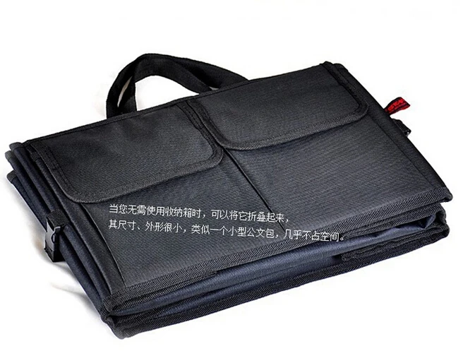 Car trunk storage box / Oxford cloth folding sorting utility vehicle with a compartment Free Shipping | Автомобили и мотоциклы