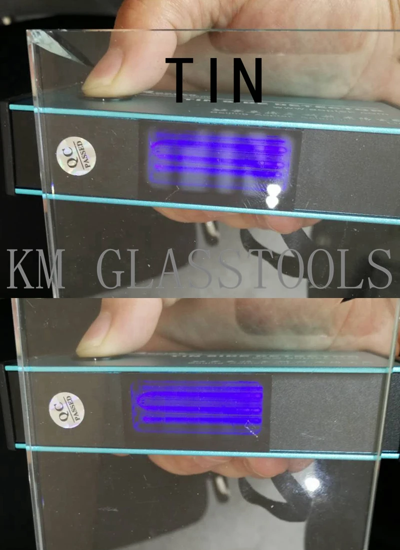 Устройство идентификации поверхности олова из флоат стекла определение