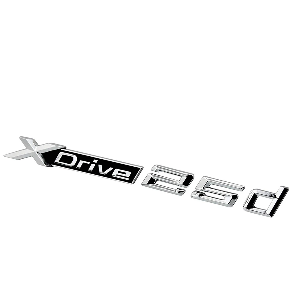 1 10 шт. Xdrive 20d 25d 35d 40d 50d значок Insignia наклейка на заднюю часть боковой двери