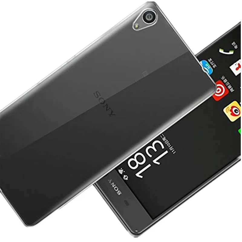 Мягкий кристально чистый ТПУ чехол для мобильного телефона Sony Xperia XA XA1 XA2 Ultra Plus