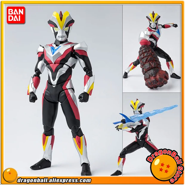 Японское аниме экшн Фигурка Ultraman Ginga S оригинал BANDAI Spirit Tamashii Nation S.H. Фигурка/SHF