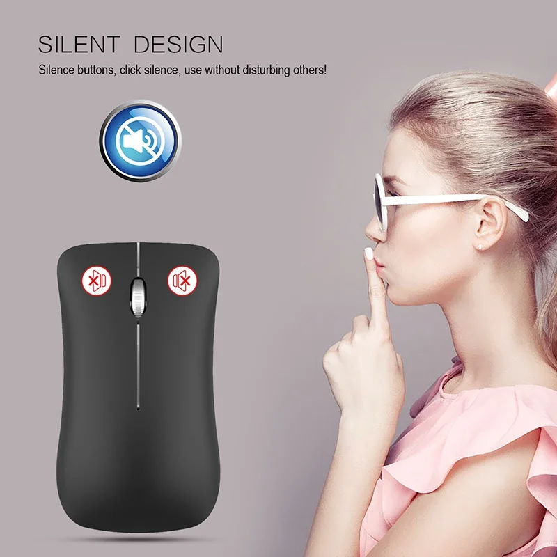 VicTsing XR446 беспроводная мышь с Bluetooth эргономичные вертикальные мыши 2 4 ГГц