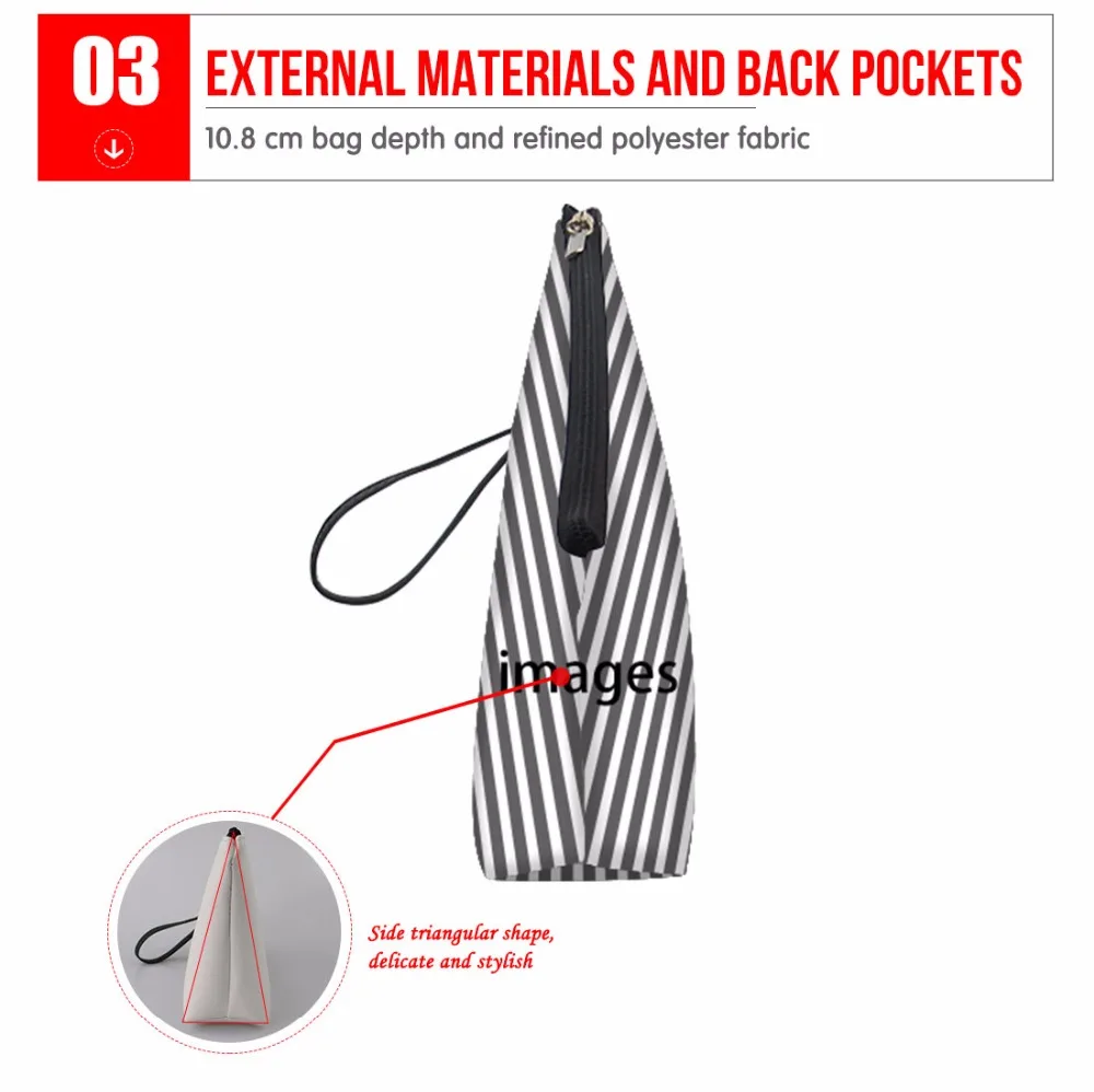 FORUDESIGNS/Косметические Сумки для девушек 3D из джинсовой ткани с изображением кошки