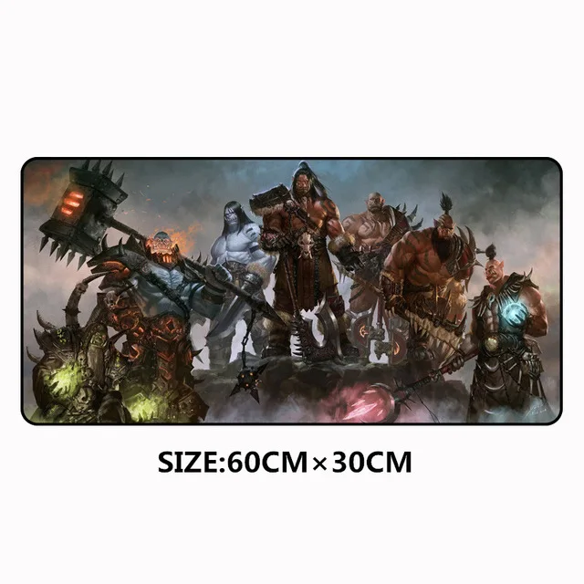 Цвет: желтый 60x30 см резиновый WOW игровой коврик для мыши World of Warcraft, модный коврик для мыши для ноутбука, коврик для ноутбука, скорость, Отаку, лучший подарок - Цвет: Цвет: желтый